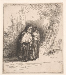 Die spanische Zigeunerin (Preciosa) von Rembrandt van Rijn
