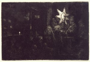 Der Stern der Könige von Rembrandt van Rijn