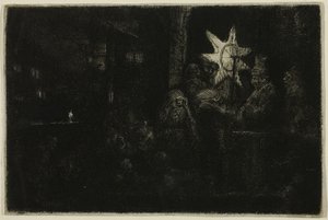 Der Stern der Könige: Ein Nachtstück von Rembrandt van Rijn
