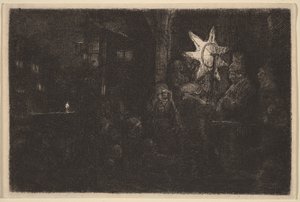 Der Stern der Könige: Ein Nachtstück von Rembrandt van Rijn