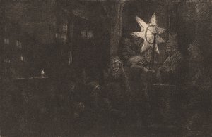 Der Stern der Könige: ein Nachtstück von Rembrandt van Rijn