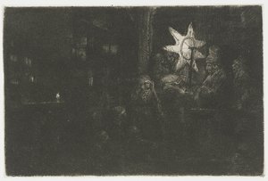 Der Stern der Könige: ein Nachtstück von Rembrandt van Rijn
