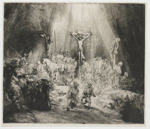 Die drei Kreuze von Rembrandt van Rijn