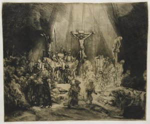 Die drei Kreuze von Rembrandt van Rijn