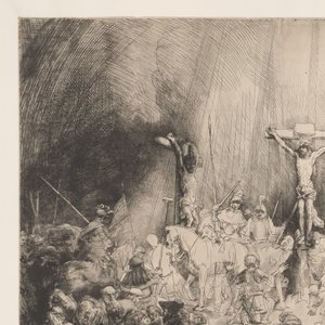 Die drei Kreuze von Rembrandt van Rijn