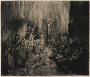 Die drei Kreuze von Rembrandt van Rijn