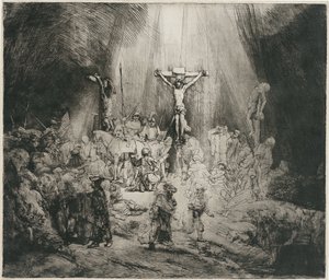 Die drei Kreuze, um 1653