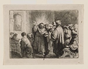 Das Zinsgeld von Rembrandt van Rijn