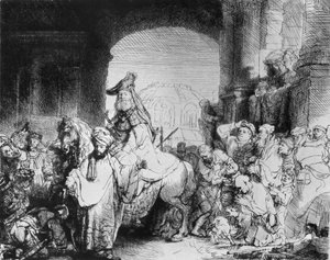 Der Triumph von Mordechai, ca. 1640