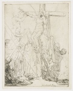 Die Kreuzabnahme: eine Skizze von Rembrandt van Rijn