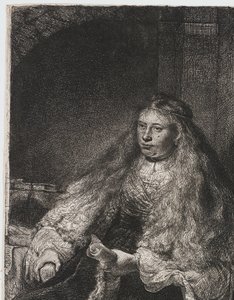 Die große jüdische Braut von Rembrandt van Rijn