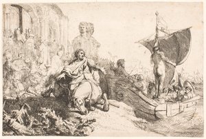 Das Schiff des Glücks von Rembrandt van Rijn