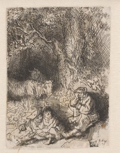 Der schlafende Hirte