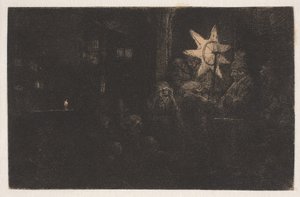 Der Stern der Könige: ein Nachtstück von Rembrandt van Rijn