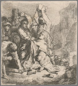 Die Taufe des Eunuchen von Rembrandt van Rijn