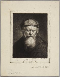 Der griesgrämige alte Mann von Rembrandt van Rijn