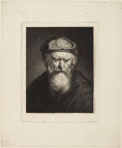 Mürrischer alter Mann von Rembrandt van Rijn