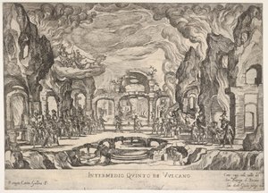 Fünftes Zwischenspiel: Vulkan, aus der Serie Sieben Zwischenspiele..., 1608