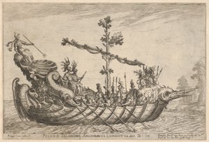 Peleus und Talamon, aus der Serie Gefäße der Argonauten, für die Hochzeitsfeier, 1608 von Remigio Cantagallina