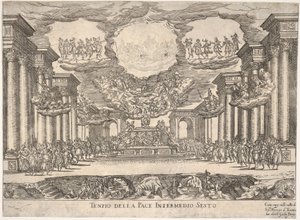 Sechstes Intermezzo: Tempel des Friedens, aus der Serie S..., 1608