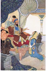 Fetnab und der Kalif, 1930er Jahre von René Bull