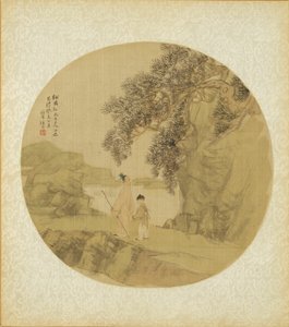 Landschaft mit Figuren