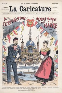 Maritime Ausstellung in Le Havre, Frankreich