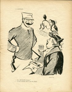 Illustration von Hermann-Paul (1864-1940) in Die Wildente