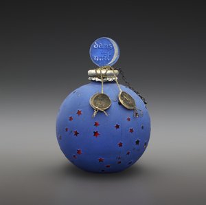 Dans la Nuit, Flasche entworfen 1924, hergestellt ca. 1930 von Rene Jules Lalique