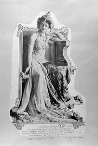 Mata Hari (1876-1917) 1910 von Reutlinger Studio