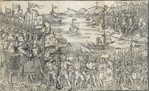 Illustration aus Peregrinatio in terram sanctam Reise ins Heilige Land von Bernhard von Breidenbach von Reuwich