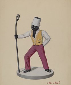 Gusseiserner Dobbie, ca. 1936 von Rex F Bush