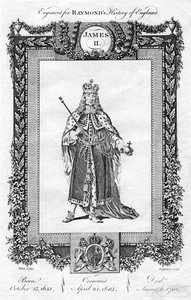 James II. von England, 18. Jahrhundert von Reynolds Grignion