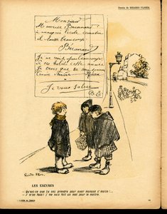 Die Butterplatte, Nummer 366, Satirisch in Farben von Ricardo Flores