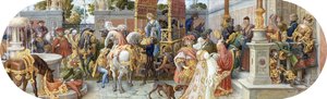 Ein Florentiner Fest: Die Ankunft der Gäste
