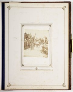 Eine kommunistische Barrikade, ca. 1870er Jahre