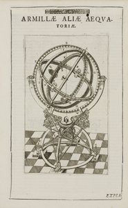 Tycho Brahes äquatoriale Armillarsphäre, um 1580 von John Pardon