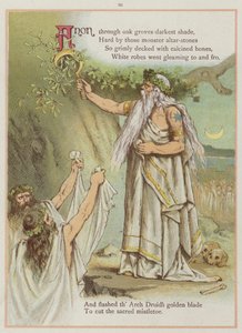 Seite aus Upstream von Richard Andre, Druiden