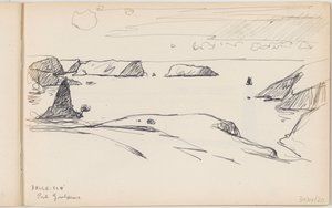 Belle-Île-en-Mer Port Goulphar von Richard Baseleer