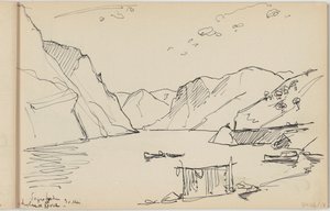 Sognefjorden Aurlandsfjord von Richard Baseleer