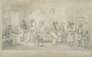 Büro des Sklavenschützers, Trinidad, ca. 1833