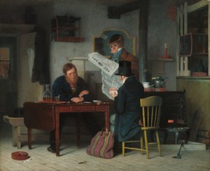 Warten auf die Kutsche