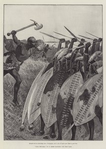 Nada die Lilie, von H. Rider Haggard von Richard Caton Woodville junior