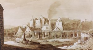 Werke in Blaenavon, aus 