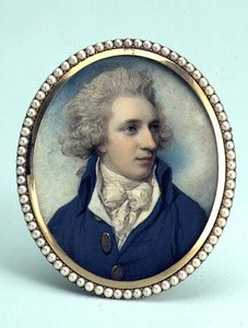 Porträt von John Swinburne von Richard Cosway