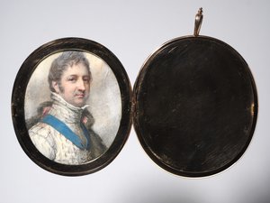 Porträt von Louis-Philippe, Herzog von Orléans, später König der Franzosen, 1804 von Richard Cosway