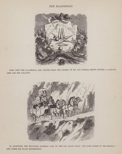Seite aus Die amerikanische Tour von Messrs Brown, Jones und Robinson