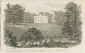 Longton Hall: Stahlstich, nd [?frühes 19. Jahrhundert] von Richard Edensor Heathcote
