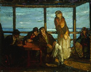 Eine Veranda, Provincetown, ca. 1930-35