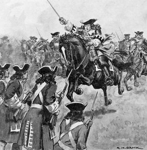 John Churchill, Herzog von Marlborough von Richard Henry (after) Brock